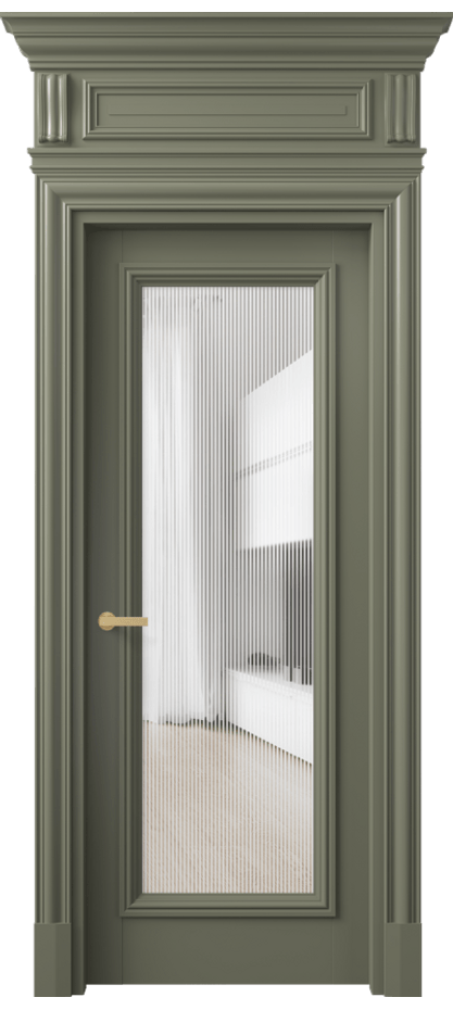 Дверь межкомнатная Antique 7300 Бук оливковый тёмный Рифлёное стекло "Дюна", триплекс, 8 мм КЭП + Объёмный фриз + Карниз БОТ Цена 100650 ₽ Наличники уже входят в базовый комплект. Фабрика дверей Волховец 8 (800) 551 43 19 Межкомнатная дверь Antique 7300 Бук оливковый тёмный Рифлёное стекло "Дюна", триплекс, 8 мм Цена 100650 ₽ | Volhovec