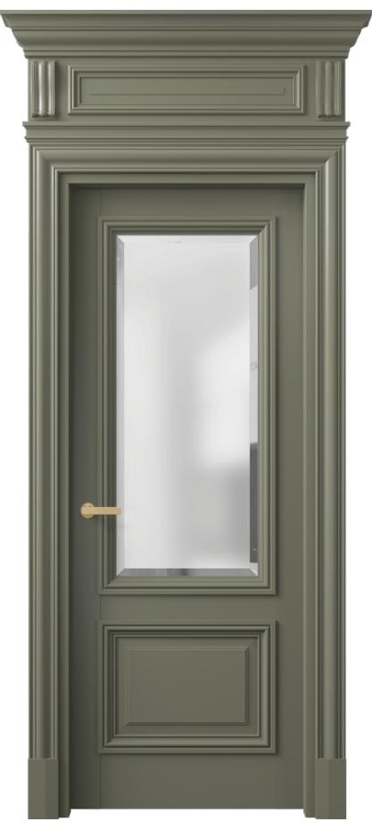 Дверь межкомнатная Antique 7302 Бук оливковый тёмный Сатинированное стекло с фацетом, 6 мм КЭП + Объёмный фриз + Карниз БОТ Цена 170750 ₽ Наличники уже входят в базовый комплект. Фабрика дверей Волховец 8 (800) 551 43 19 Межкомнатная дверь Antique 7302 Бук оливковый тёмный Сатинированное стекло с фацетом, 6 мм Цена 170750 ₽ | Volhovec