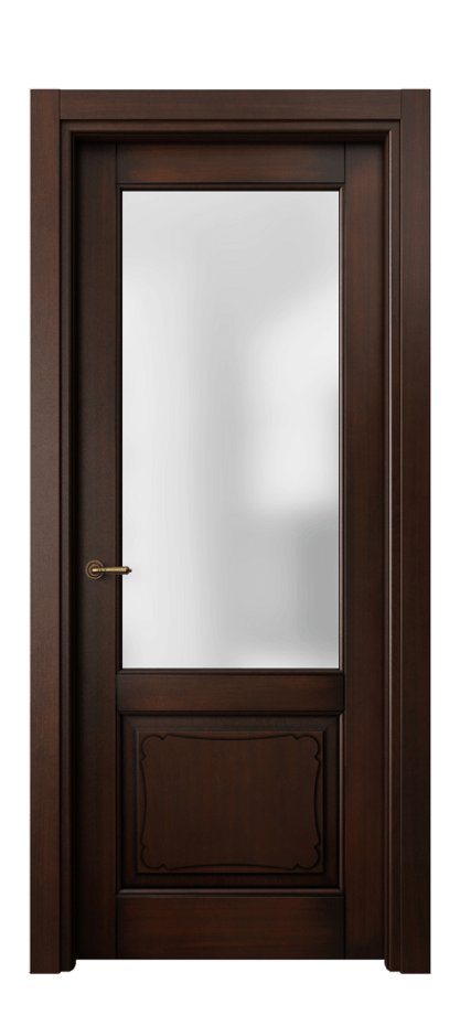 Дверь межкомнатная Toscana Elegante 6322 Бук тёмный с патиной Сатинированное стекло Гладкий наличник БТП Цена 113499 ₽ Наличники уже входят в базовый комплект. Фабрика дверей Волховец 8 (800) 551 43 19 Межкомнатная дверь Toscana Elegante 6322 Бук тёмный с патиной Сатинированное стекло Цена 113499 ₽ | Volhovec