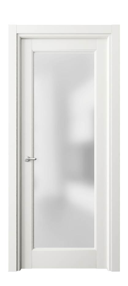 Межкомнатная дверь Тоскана Ромбо 6300 Матовый серый Сатинированное стекло Цена 104060 ₽ | Volhovec