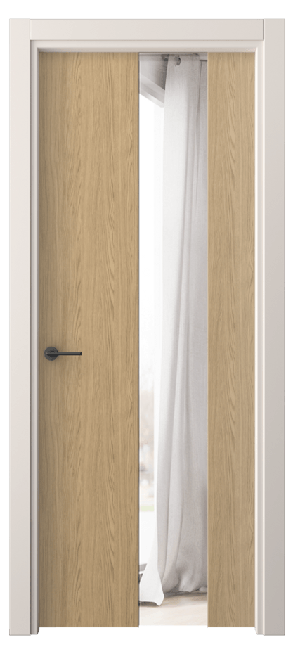 Межкомнатная дверь Фридом 4226 Жемчужный дуб Двустороннее зеркало, триплекс Цена 38470 ₽ | Volhovec