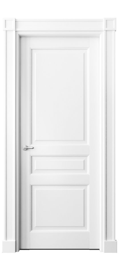 Межкомнатная дверь Тоскана Плано 6305 Матовый белоснежный  Цена 153160 ₽ | Volhovec