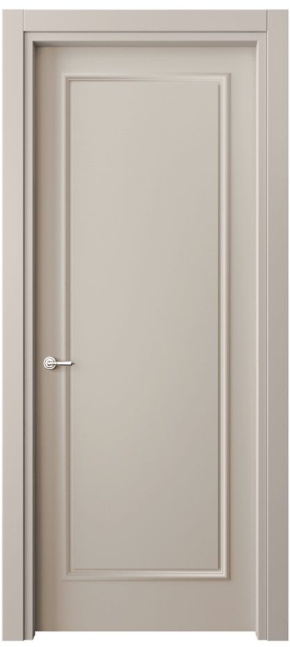 Межкомнатная дверь Париж 8101 Матовый светло-бежевый  Цена 52424 ₽| Volhovec