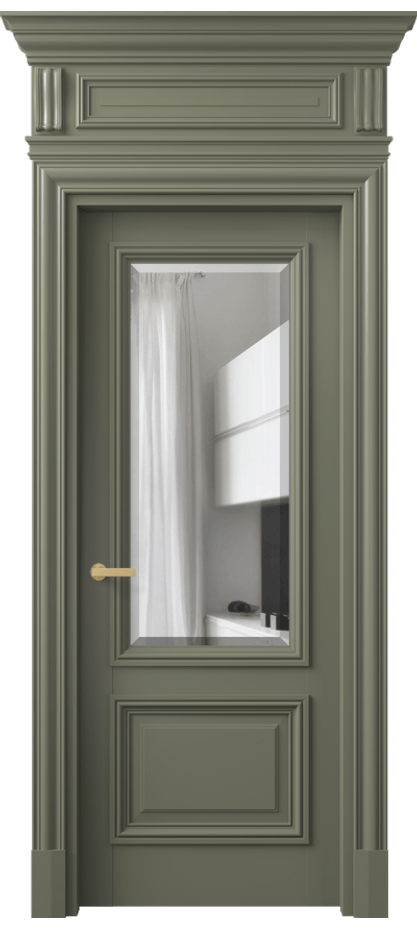 Дверь межкомнатная Antique 7302 Бук оливковый тёмный Прозрачное стекло с фацетом, 6 мм КЭП + Объёмный фриз + Карниз БОТ Цена 170750 ₽ Наличники уже входят в базовый комплект. Фабрика дверей Волховец 8 (800) 551 43 19 Межкомнатная дверь Antique 7302 Бук оливковый тёмный Прозрачное стекло с фацетом, 6 мм Цена 170750 ₽ | Volhovec