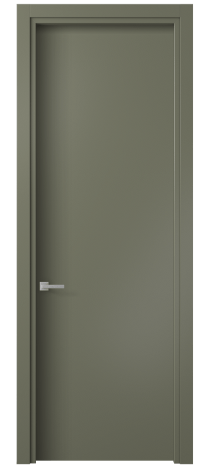 Межкомнатная дверь Планум 0010 Матовый оливковый тёмный  Цена 46860 ₽ | Volhovec