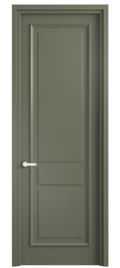 Межкомнатная дверь Шарм 6777 Матовый оливковый тёмный  Цена 108240 ₽ | Volhovec