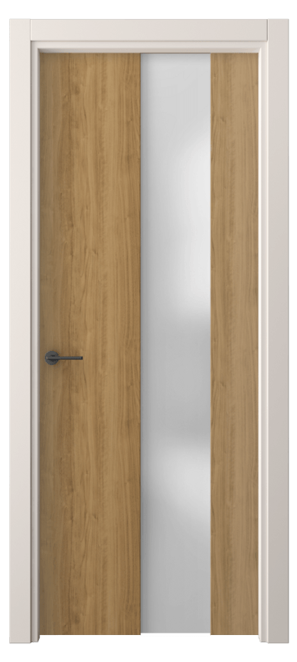 Межкомнатная дверь Фридом 4226 Грецкий орех Сатинированное стекло Цена 33474 ₽ | Volhovec