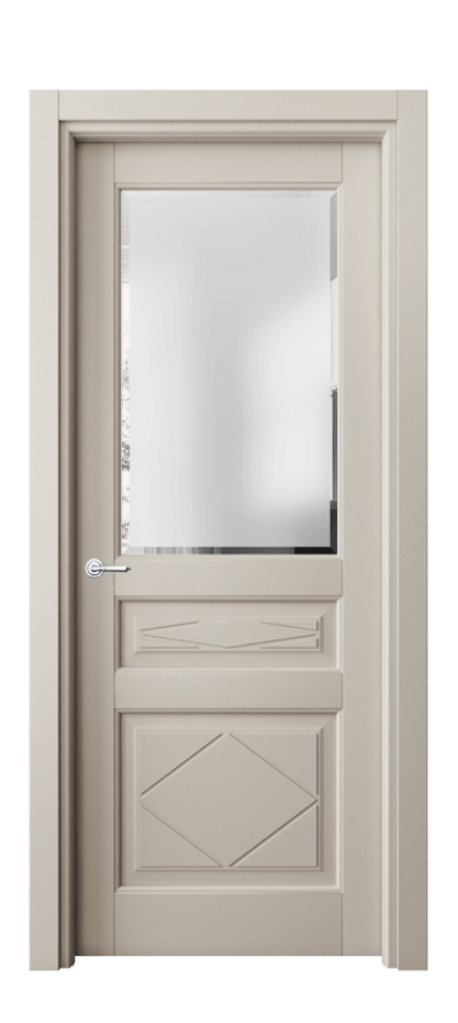 Дверь межкомнатная Toscana Rombo 6344 Бук светло-бежевый Сатинированное стекло с фацетом, 6 мм Гладкий наличник БСБЖ Цена 107140 ₽ Наличники уже входят в базовый комплект. Фабрика дверей Волховец 8 (800) 551 43 19 Межкомнатная дверь Toscana Rombo 6344 Бук светло-бежевый Сатинированное стекло с фацетом, 6 мм Цена 107140 ₽ | Volhovec