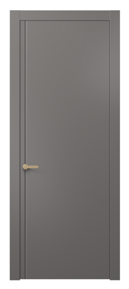 Межкомнатная дверь Alba 8644 Матовый классический серый  Цена 49610 ₽ | Volhovec