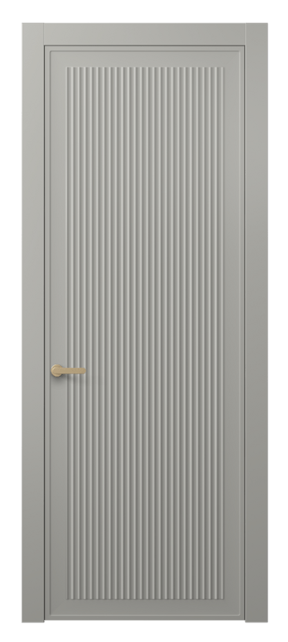 Межкомнатная дверь Альба 8642 Матовый нейтральный серый  Цена 44220 ₽ | Volhovec