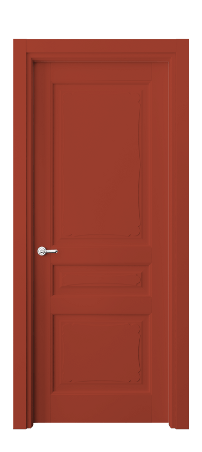 Межкомнатная дверь Тоскана Элегантэ 6325 Матовый белоснежный  Цена 152350 ₽ | Volhovec