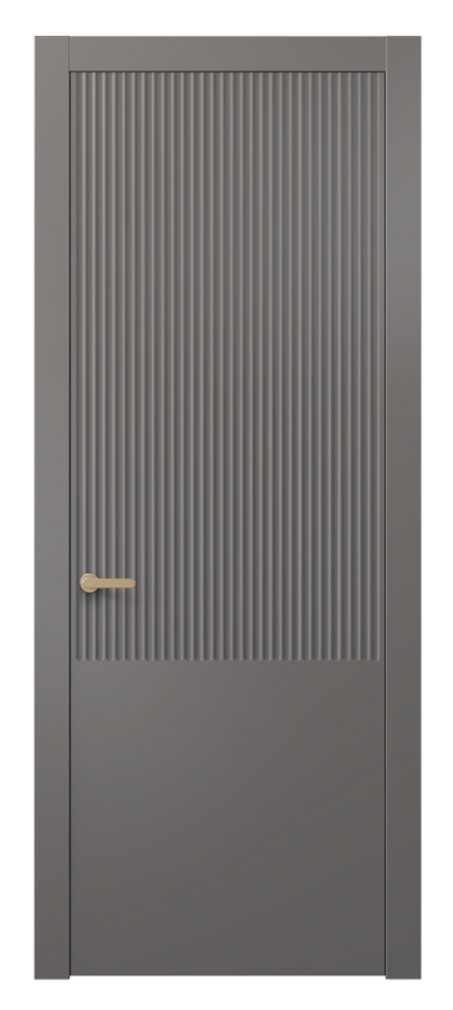 Межкомнатная дверь Альба 8646 Матовый классический серый  Цена 44220 ₽ | Volhovec