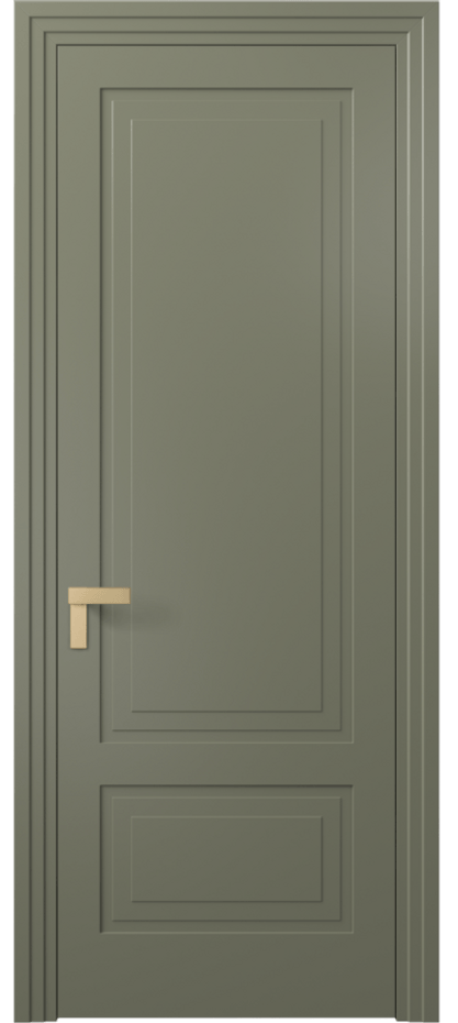 Межкомнатная дверь Rocca 8341 Матовый оливковый тёмный  Цена 82500 ₽ | Volhovec