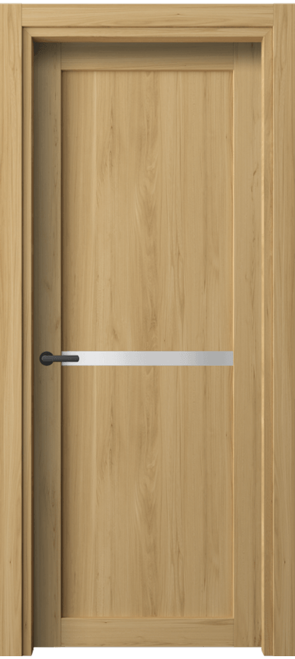 Межкомнатная дверь Нео 2112 Солнечный вяз Сатинированное стекло Цена 37840 ₽ | Volhovec