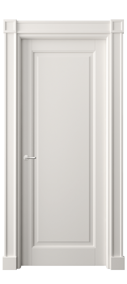 Межкомнатная дверь Тоскана Плано 6301 Матовый пудровый белый  Цена 148870 ₽ | Volhovec