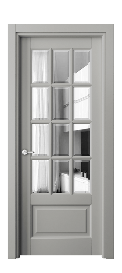 Дверь межкомнатная Toscana Grigliato 6313 Бук нейтральный серый Двустороннее зеркало с фацетом, триплекс, 8 мм Гладкий наличник БНСР Цена 126060 ₽ Наличники уже входят в базовый комплект. Фабрика дверей Волховец 8 (800) 551 43 19 Межкомнатная дверь Toscana Grigliato 6313 Бук нейтральный серый Двустороннее зеркало с фацетом, триплекс, 8 мм Цена 126060 ₽ | Volhovec