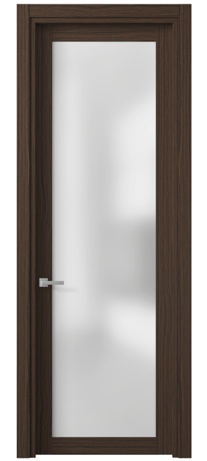 Межкомнатная дверь Планум 2102 Экзотик трюфельный Сатинированное стекло Цена 47770 ₽ | Volhovec