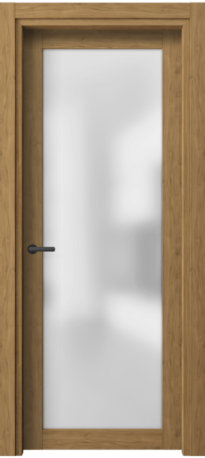 Межкомнатная дверь Neo 2102 Грецкий орех Сатинированное стекло Цена 35310 ₽ | Volhovec