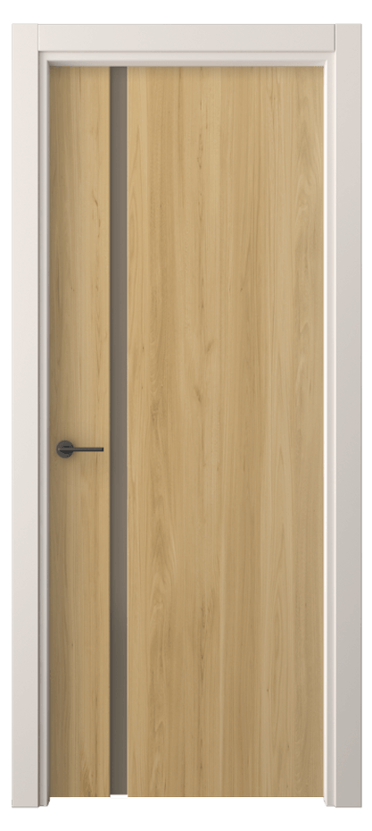 Межкомнатная дверь Фридом 4222 Солнечный вяз Сатинированное бронзовое стекло, триплекс Цена 36820 ₽ | Volhovec