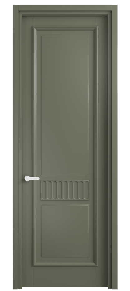 Межкомнатная дверь Шарм 6707 Матовый оливковый тёмный  Цена 108240 ₽ | Volhovec