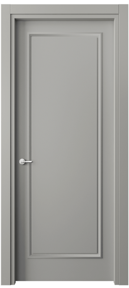 Межкомнатная дверь Paris 8101 Матовый нейтральный серый  Цена 66770 ₽| Volhovec