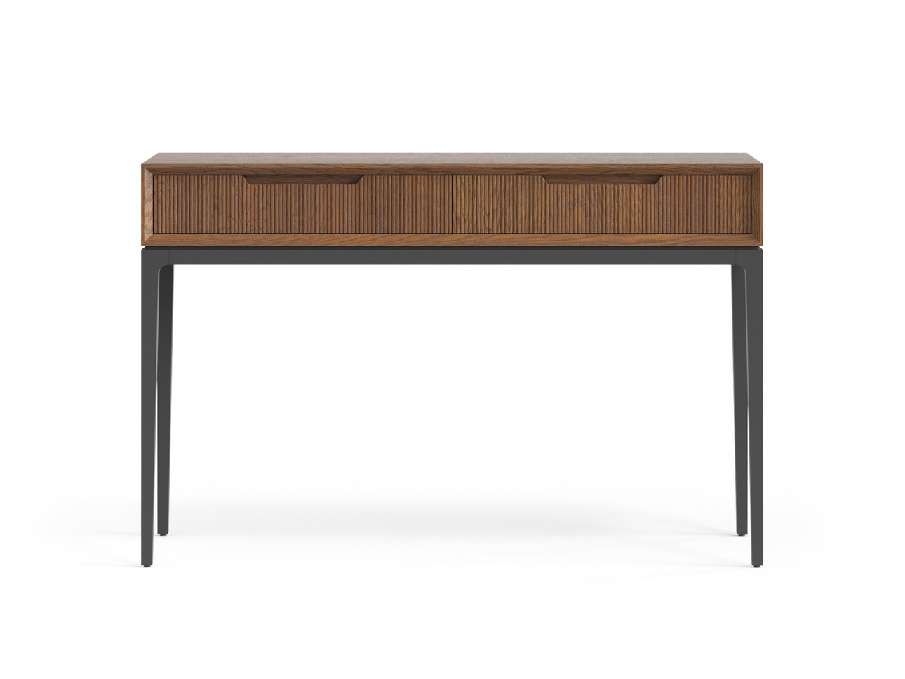 Консоль Velvet 2 ящика дуб туманный матовый