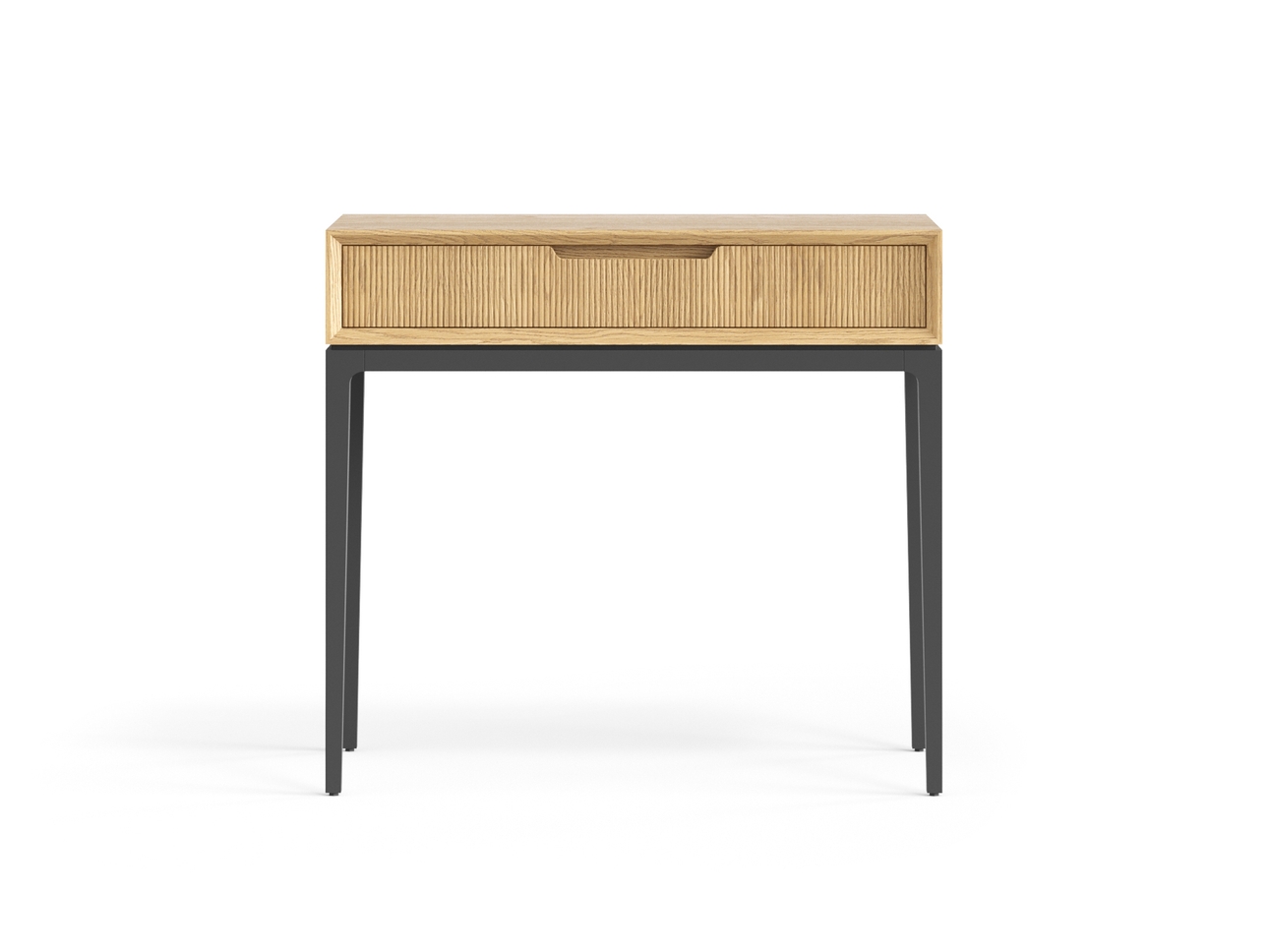 Консоль Velvet 1 ящик дуб соломенный матовый