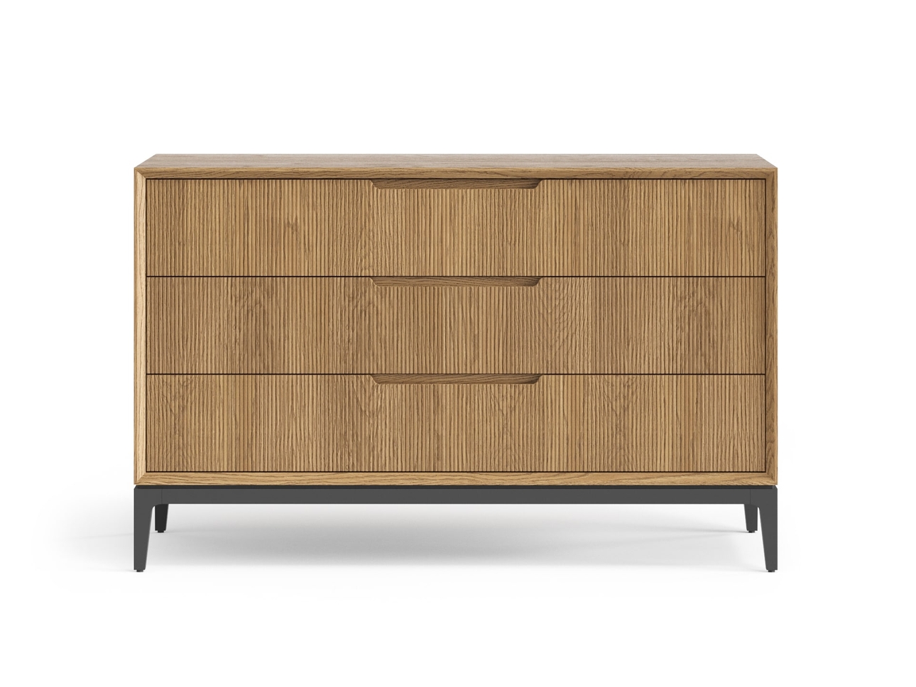 Комод Velvet 3 ящика дуб мускатный матовый