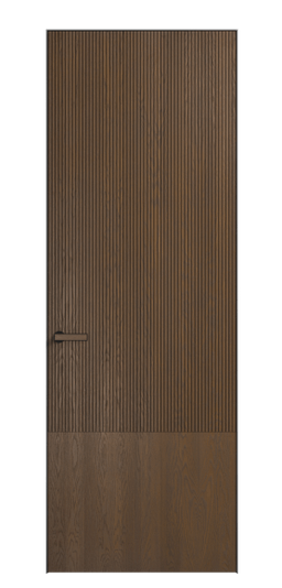 Дверь межкомнатная ПУ 8203 ДТМ.М Дуб туманный матовый. Цвет Дуб туманный матовый. Материал Массив дуба матовый. Коллекция Velvet. Картинка.