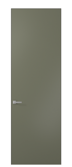 Дверь межкомнатная ПУ 0010 - planum МОТ Матовый оливковый тёмный. Цвет Матовый оливковый тёмный. Материал Гладкая эмаль. Коллекция Планум. Картинка.