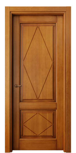 Дверь межкомнатная 6343 БСП. Цвет Бук светлый с патиной. Материал Массив бука с патиной. Коллекция Toscana Rombo. Картинка.