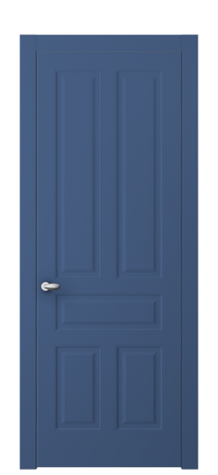 Дверь межкомнатная АКП 8531 Отдалённо-синий RAL 5023. Цвет RAL Отдалённо-синий RAL 5023. Материал Гладкая эмаль. Коллекция Эссе. Картинка.