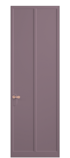 Дверь межкомнатная 7511 Пастельно-фиолетовый RAL 4009. Цвет RAL Пастельно-фиолетовый RAL 4009. Материал Гладкая эмаль. Коллекция Софтформ. Картинка.