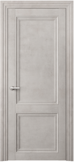 Дверь межкомнатная 2523 ЛСЕ. Цвет Леон серебро. Материал Технофойл Ламинатин. Коллекция Центро. Картинка.