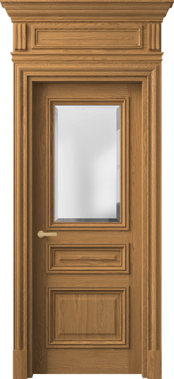 Дверь межкомнатная 7304 ДСЛ.М САТ-Ф. Цвет Дуб солнечный матовый. Материал Массив дуба матовый. Коллекция Antique. Картинка.