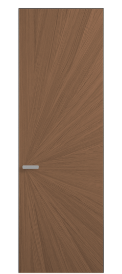 Дверь межкомнатная 0206 ДСРМР Дуб серый матовый. Цвет Дуб серый матовый рифт. Материал Радиальный шпон НатурВуд. Коллекция Рифт. Картинка.