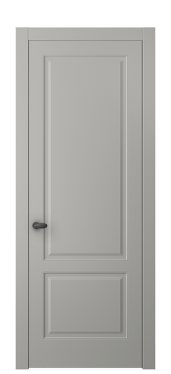 Дверь межкомнатная АКП 8551 МНСР Матовый нейтральный серый. Цвет Матовый нейтральный серый. Материал Гладкая эмаль. Коллекция Эссе. Картинка.