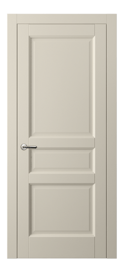 Дверь межкомнатная 1431 ПЭСБ. Цвет ПЭТ светло-бежевый. Материал ПЭТ. Коллекция Галант. Картинка.