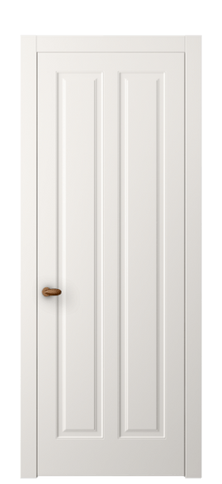 Дверь межкомнатная АКП 8511 МПБЛ. Цвет Матовый пудровый белый. Материал Гладкая эмаль. Коллекция Эссе. Картинка.