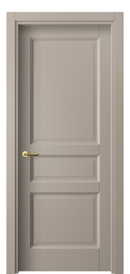 Дверь межкомнатная 1431 МБСК. Цвет Матовый бисквитный. Материал Гладкая эмаль. Коллекция Галант. Картинка.