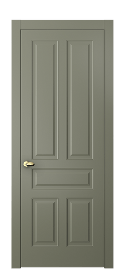 Дверь межкомнатная АКП 8531 МОТ Матовый оливковый тёмный. Цвет Матовый оливковый тёмный. Материал Гладкая эмаль. Коллекция Эссе. Картинка.