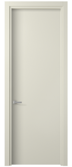 Дверь межкомнатная 0010 ММБ. Цвет Матовый молочно-белый. Материал Гладкая эмаль. Коллекция Planum. Картинка.