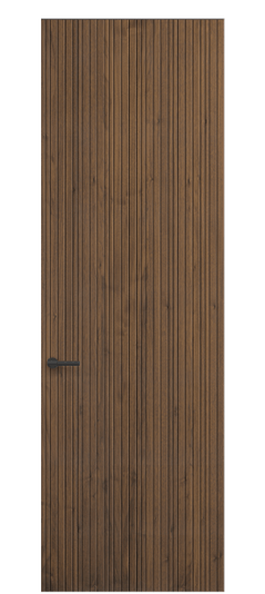 Дверь межкомнатная ПУ 0021 ОУММ. Цвет Орех умбра матовый. Материал Шпон Naturwood. Коллекция Select. Картинка.