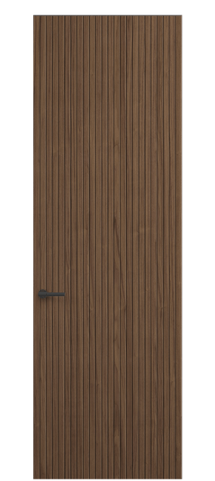 Дверь межкомнатная 0019 ОУММР. Цвет Орех умбра матовый рифт. Материал Радиальный шпон Naturwood. Коллекция Select. Картинка.