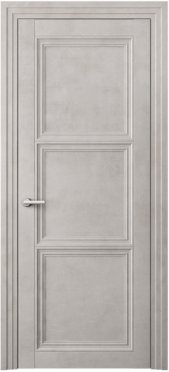 Дверь межкомнатная 2503 ЛСЕ. Цвет Леон серебро. Материал Технофойл Ламинатин. Коллекция Центро. Картинка.