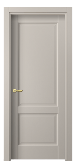 Дверь межкомнатная 1421 МСБЖ. Цвет Матовый светло-бежевый. Материал Гладкая эмаль. Коллекция Галант. Картинка.