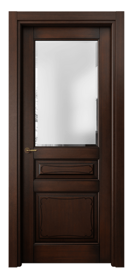 Дверь межкомнатная 6324 БТП САТ-Ф. Цвет Бук тёмный с патиной. Материал Массив бука с патиной. Коллекция Toscana Elegante. Картинка.