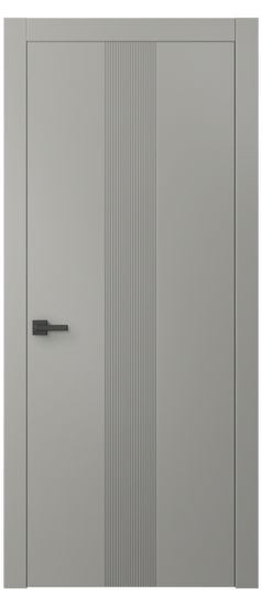 Дверь межкомнатная АКП 8042 МНСР Матовый нейтральный серый. Цвет Матовый нейтральный серый. Материал Гладкая эмаль. Коллекция Линия. Картинка.