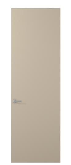 Дверь межкомнатная 0010 ПЭСБ. Цвет ПЭТ светло-бежевый. Материал ПЭТ. Коллекция Planum. Картинка.