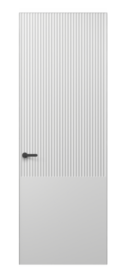 Дверь межкомнатная 8646 ГРН. Цвет Грунт под покраску. Материал Грунт под покраску. Коллекция Alba. Картинка.